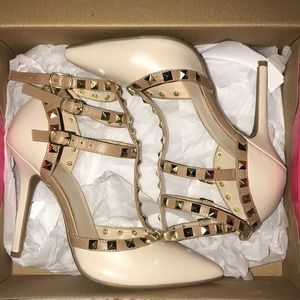 Nude heels